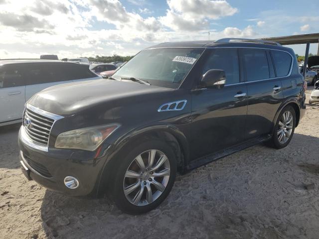 INFINITI QX56 2013 with VIN JN8AZ2NF6D9530384 - Photo from auction