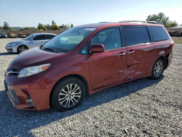 TOYOTA SIENNA XLE 2018 with VIN 5TDYZ3DC1JS910575 - Photo from auction