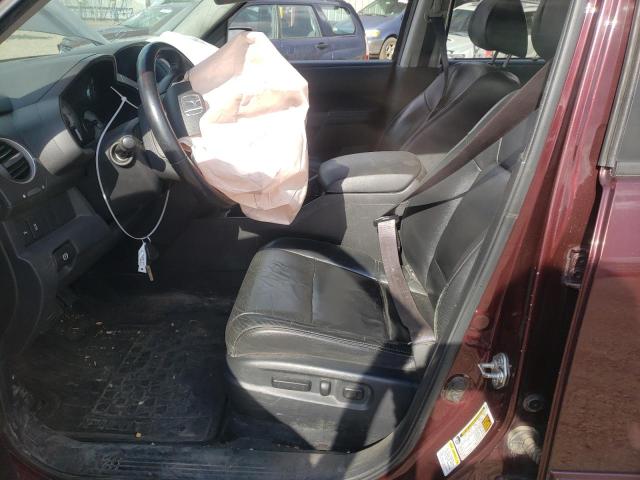 Photo 7 from auction – 2012 HONDA PILOT TOUR with VIN 5FNYF4H91CB078126