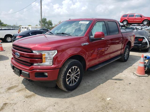 FORD F150 SUPER 2018 with VIN 1FTEW1EG1JFA00829 - Photo from auction