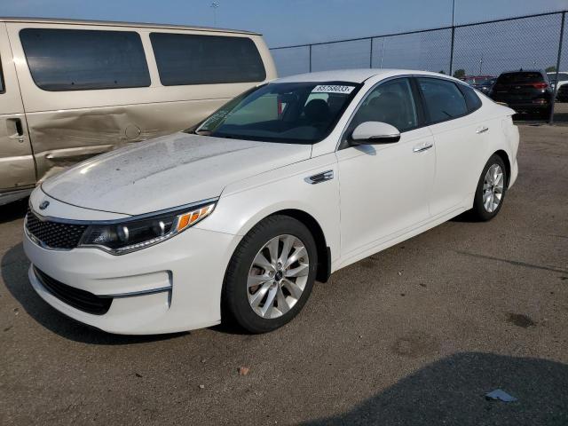 KIA OPTIMA EX 2016 with VIN 5XXGU4L39GG047018 - Photo from auction
