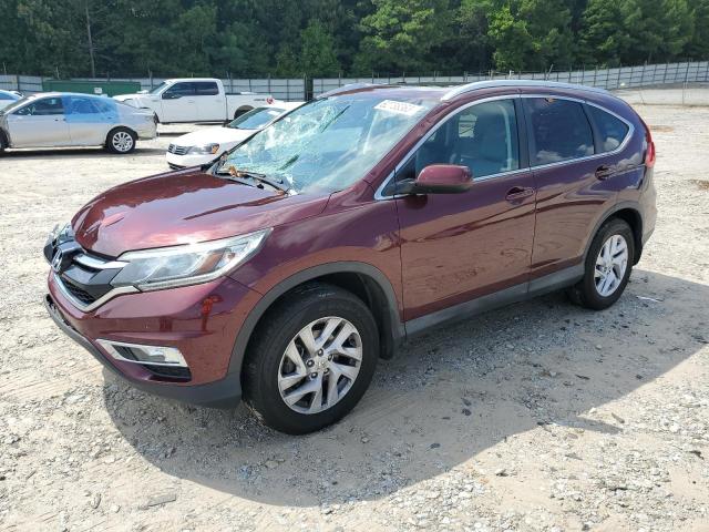 HONDA CR-V EXL 2015 with VIN 2HKRM4H74FH655360 - Photo from auction