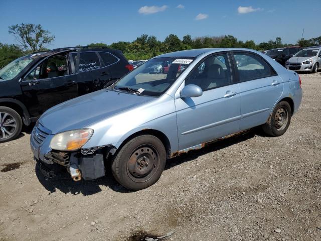 KIA SPECTRA EX 2007 with VIN KNAFE121575387582 - Photo from auction