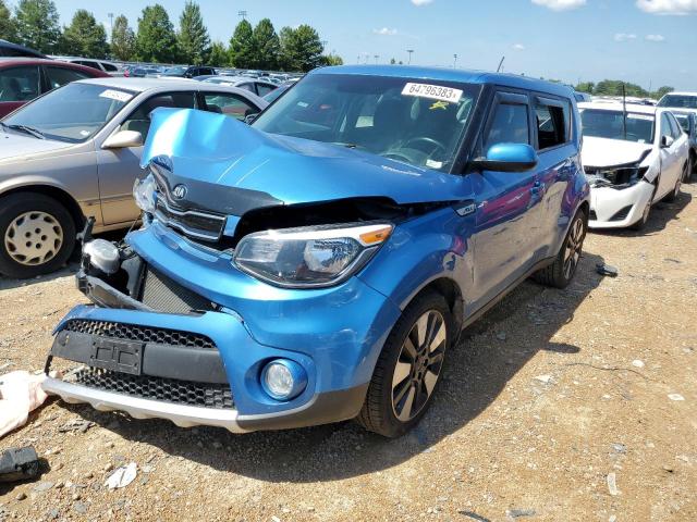 Снимка 1 от търг – 2018 KIA SOUL + с VIN KNDJP3A5XJ7583357