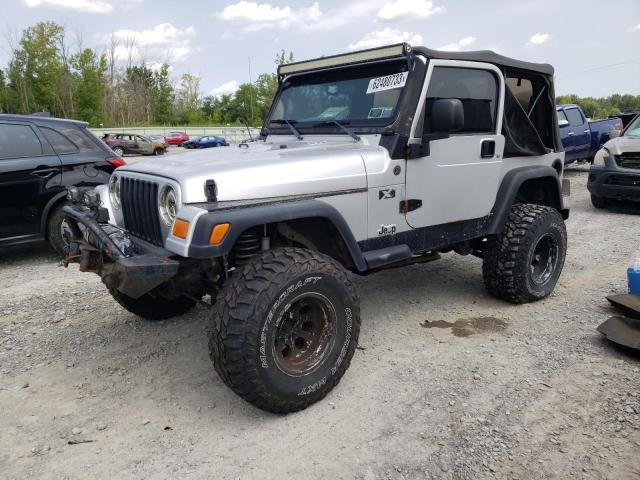 JEEP WRANGLER X 2004 with VIN 1J4FA39S74P746370 - Photo from auction