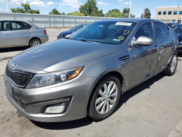 KIA OPTIMA LX 2014 with VIN 5XXGM4A74EG303097 - Photo from auction