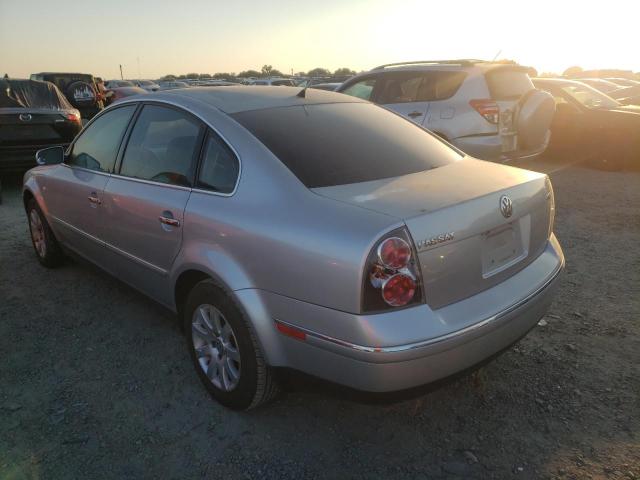 Photo 2 from auction – 2003 VOLKSWAGEN PASSAT GLS with VIN WVWPD63B73P097678