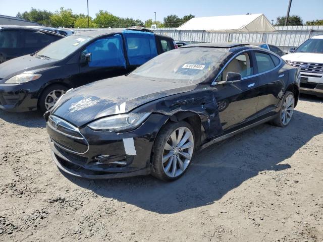 TESLA MODEL S 2012 with VIN 5YJSA1DN7CFS00798 - Photo from auction