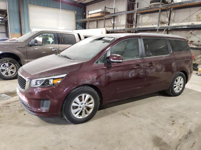 KIA SEDONA LX 2016 with VIN KNDMB5C11G6144970 - Photo from auction