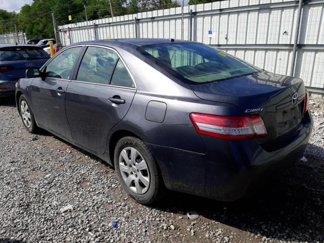 Photo 2 from auction – 2010 TOYOTA CAMRY BASE with VIN 4T1BF3EK0AU032584