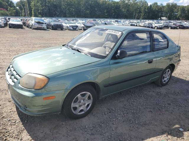 HYUNDAI ACCENT L 2003 with VIN KMHCF35C33U273720 - Photo from auction