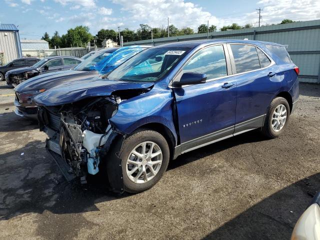 CHEVROLET EQUINOX LT 2022 with VIN 3GNAXUEV0NL222955 - Photo from auction