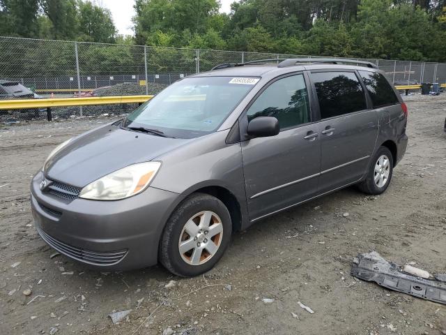 TOYOTA SIENNA CE 2005 with VIN 5TDZA23CX5S344591 - Photo from auction