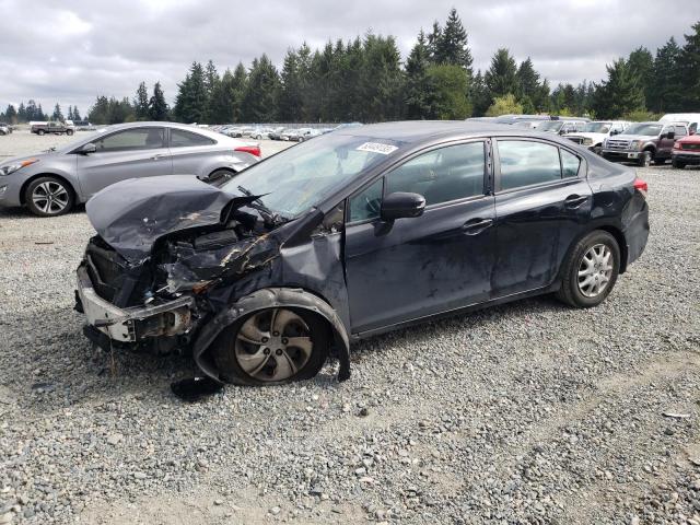 HONDA CIVIC LX 2014 with VIN 19XFB2F55EE252344 - Photo from auction