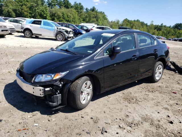 HONDA CIVIC LX 2013 with VIN 2HGFB2F52DH509769 - Photo from auction