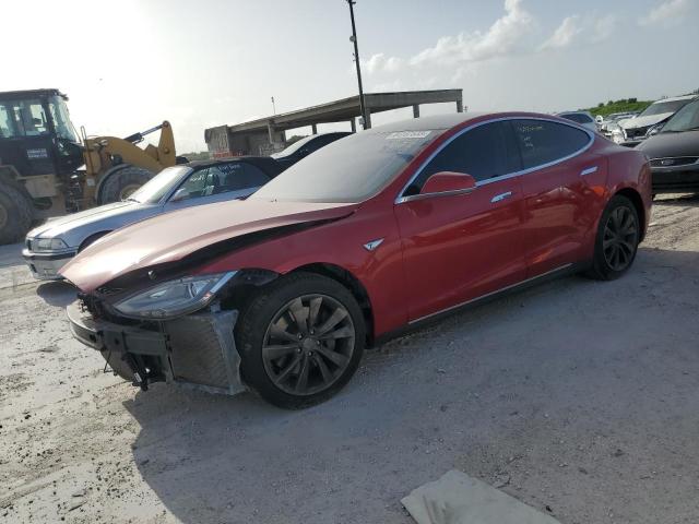 TESLA MODEL S 2014 with VIN 5YJSA1H19EFP34377 - Photo from auction