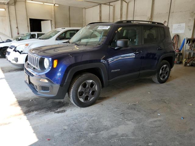 JEEP RENEGADE S 2017 with VIN ZACCJBAB3HPG09739 - Photo from auction