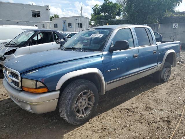 DODGE DAKOTA QUA 2002 with VIN 1B7HL48Z72S710315 - Photo from auction
