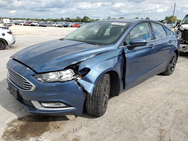 Photo 1 from auction – 2018 FORD FUSION SE with VIN 3FA6P0HD2JR175144
