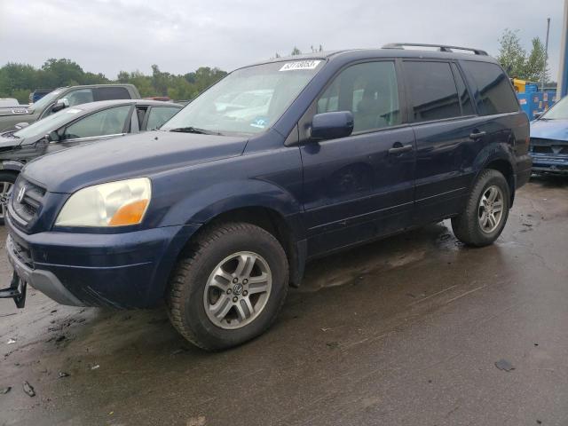 HONDA PILOT EXL 2004 with VIN 2HKYF18784H557384 - Photo from auction