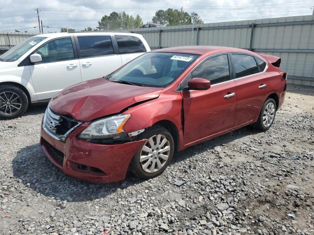 NISSAN SENTRA S 2015 with VIN 3N1AB7AP0FL669385 - Photo from auction