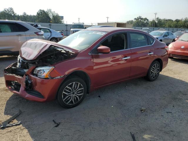 NISSAN SENTRA S 2015 with VIN 3N1AB7AP6FL658116 - Photo from auction