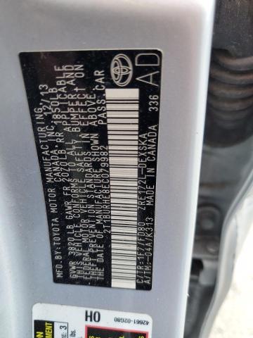 Photo 14 from auction – 2014 TOYOTA COROLLA L with VIN 2T1BURHE8EC079982