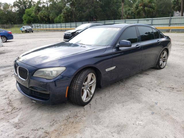 BMW 750 LI 2012 with VIN WBAKB8C59CC964136 - Photo from auction