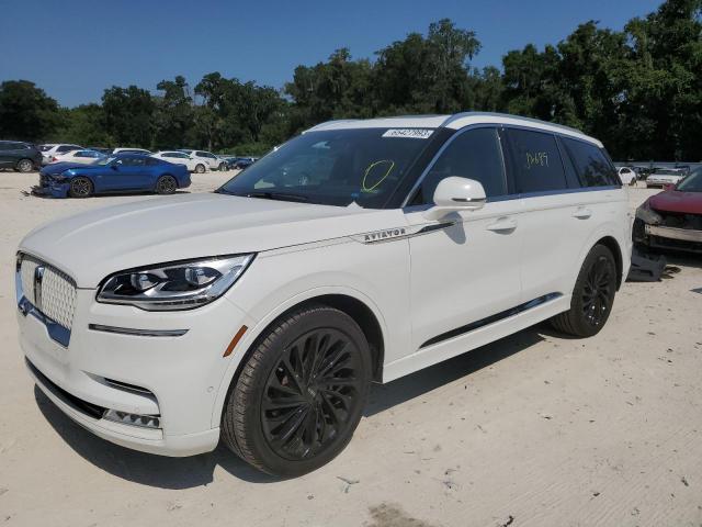 LINCOLN AVIATOR RE 2022 with VIN 5LM5J7WC2NGL03091 - Photo from auction