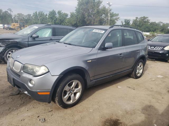 BMW X3 3.0SI 2007 with VIN WBXPC93447WF09014 - Photo from auction
