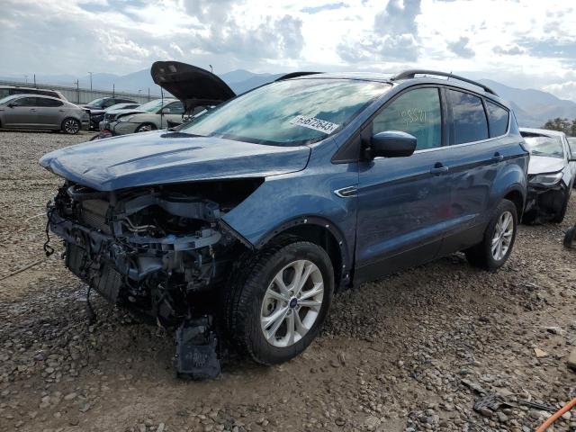 FORD ESCAPE SEL 2018 with VIN 1FMCU9HD8JUB13259 - Photo from auction