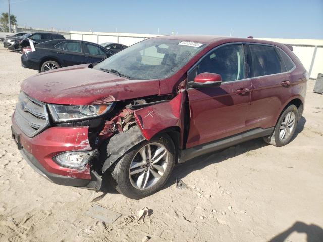FORD EDGE SEL 2015 with VIN 2FMTK4J91FBC38535 - Photo from auction