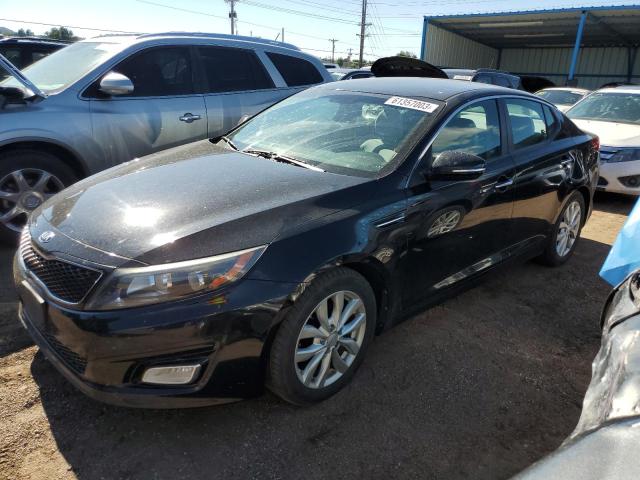 KIA OPTIMA LX 2014 with VIN 5XXGM4A74EG316173 - Photo from auction