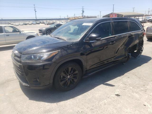 Photo 1 from auction – 2019 TOYOTA HIGHLANDER with VIN 5TDKZRFH2KS350438