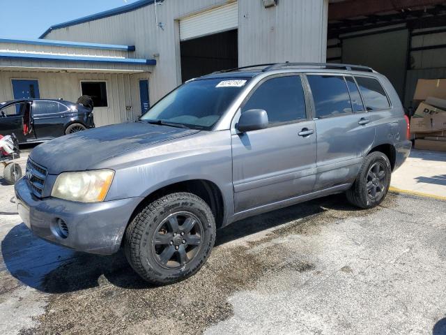 TOYOTA HIGHLANDER 2003 with VIN JTEGF21A730093325 - Photo from auction