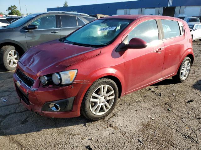 CHEVROLET SONIC LT 2012 with VIN 1G1JC6SH9C4217232 - Photo from auction