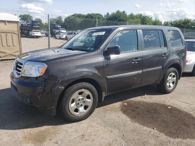 HONDA PILOT LX 2012 with VIN 5FNYF4H23CB032302 - Photo from auction