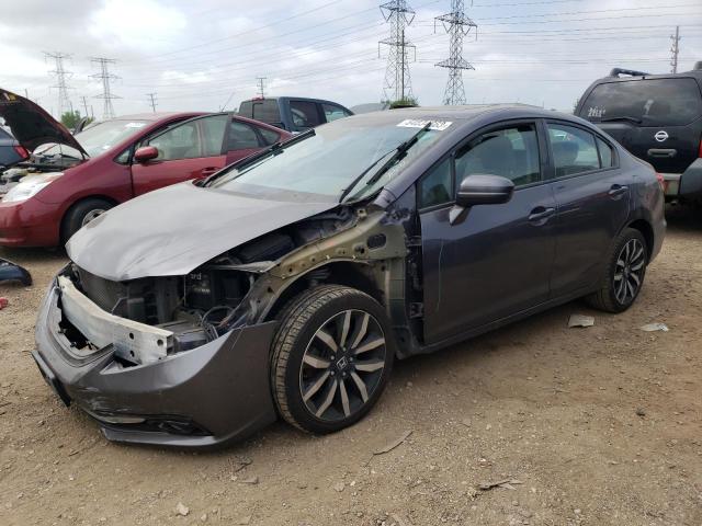 HONDA CIVIC EXL 2015 with VIN 2HGFB2F92FH503542 - Photo from auction