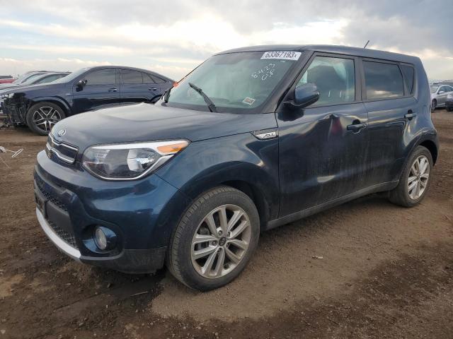 Снимка 1 от търг – 2018 KIA SOUL + с VIN KNDJP3A58J7556366