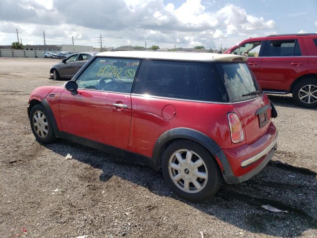 Photo 2 from auction – 2003 MINI COOPER with VIN WMWRC33433TC48549