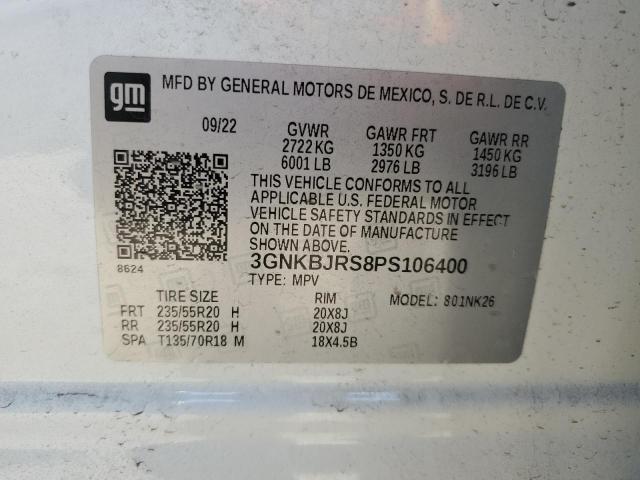 Photo 14 from auction – 2023 CHEVROLET BLAZER 3LT with VIN 3GNKBJRS8PS106400