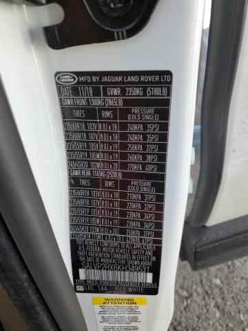 Photo 14 from auction – 2019 LAND ROVER RANGE ROVE with VIN SALVP2RX6KH349531