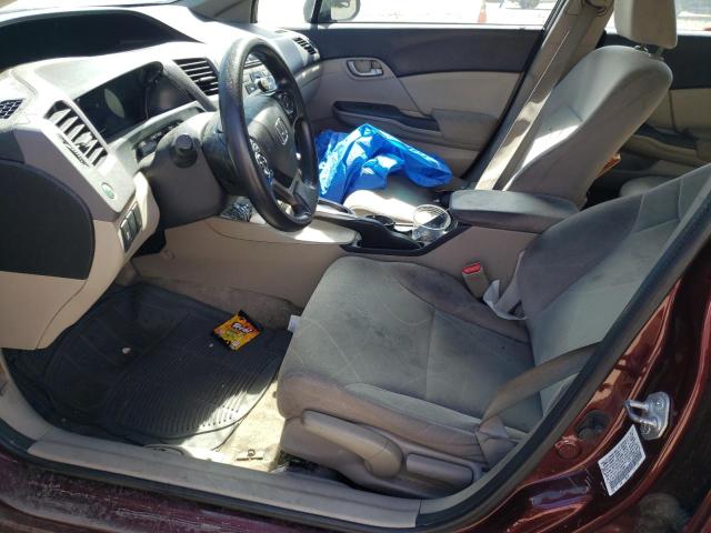Photo 7 from auction – 2012 HONDA CIVIC LX with VIN 19XFB2F56CE373669
