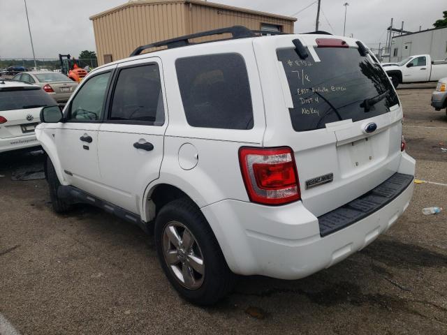 Photo 2 from auction – 2008 FORD ESCAPE XLT with VIN 1FMCU03148KB34267