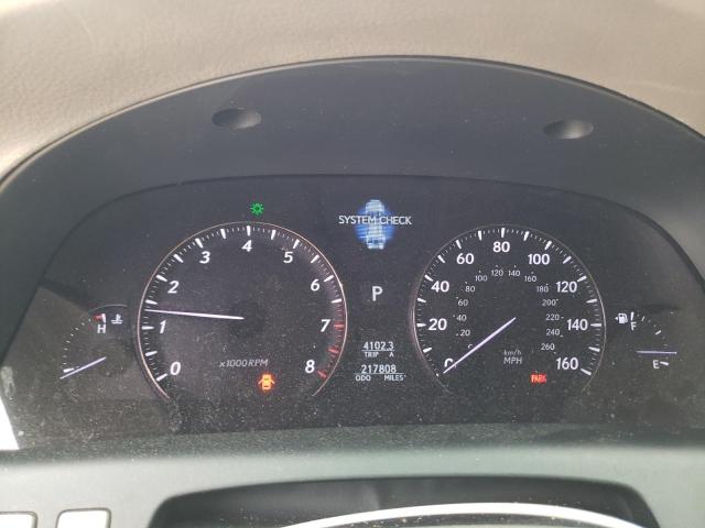 Photo 9 from auction – 2007 LEXUS LS 460 with VIN JTHBL46F975044111