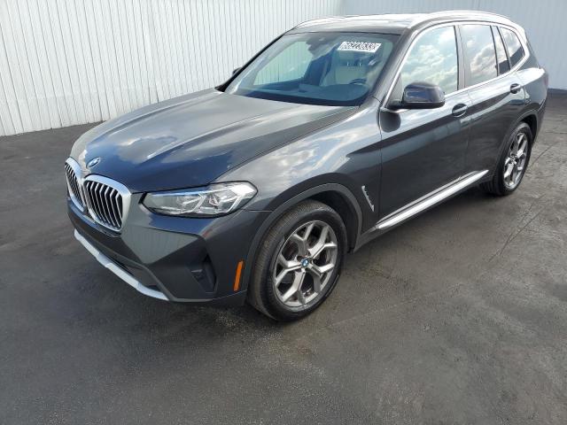 BMW X3 SDRIVE3 2022 with VIN 5UX43DP06N9L40275 - Photo from auction