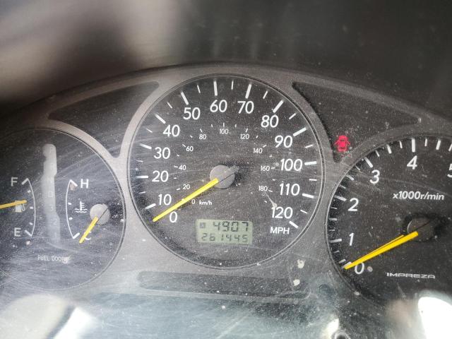 Снимка 9 от търг – 2002 SUBARU IMPREZA TS с VIN JF1GG65522H818857