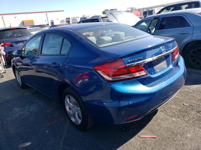 Photo 2 from auction – 2014 HONDA CIVIC LX with VIN 19XFB2F5XEE269835