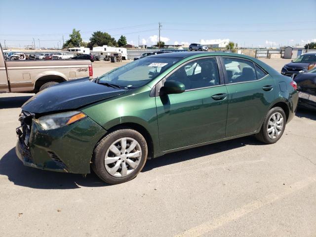 TOYOTA COROLLA L 2015 с VIN 2T1BURHE2FC466433 - Снимка от търг