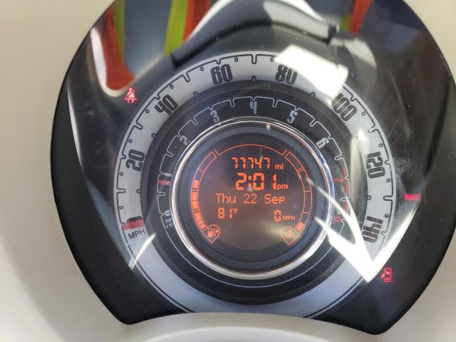Photo 9 from auction – 2012 FIAT 500 with VIN 3C3CFFAR6CT330832